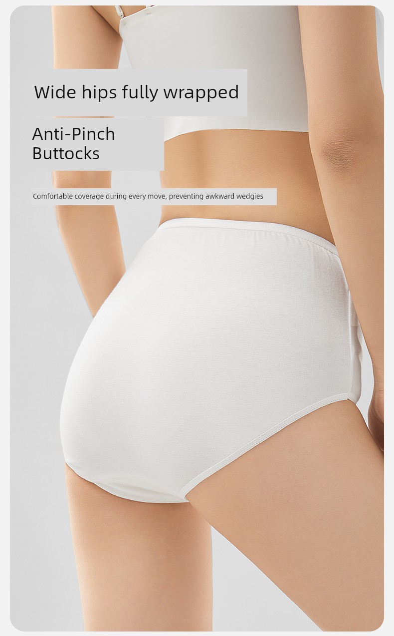 October Crystalline Disposable Underwear for Pregnant Women High Waist Pure Cotton Postpartum Underwear Maternity Travel Confinement Women's Underwear — 21