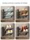 Folding shoe rack Household door 2025 new hot storage artifact space-saving multi-layer punch-free slipper rack