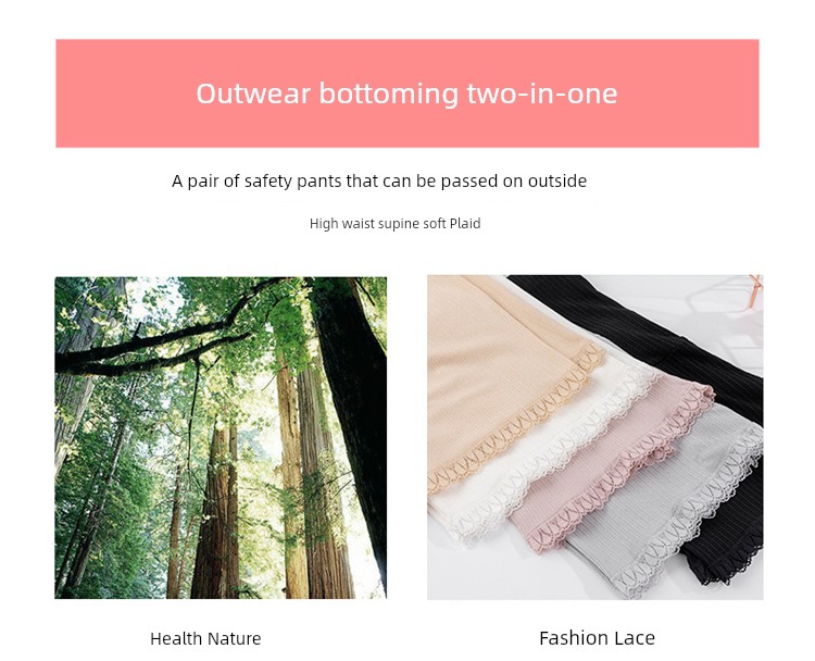 Extra Fat Fashion Tape Can Be Outwear Loose Short Pants Pregnant Women — 3