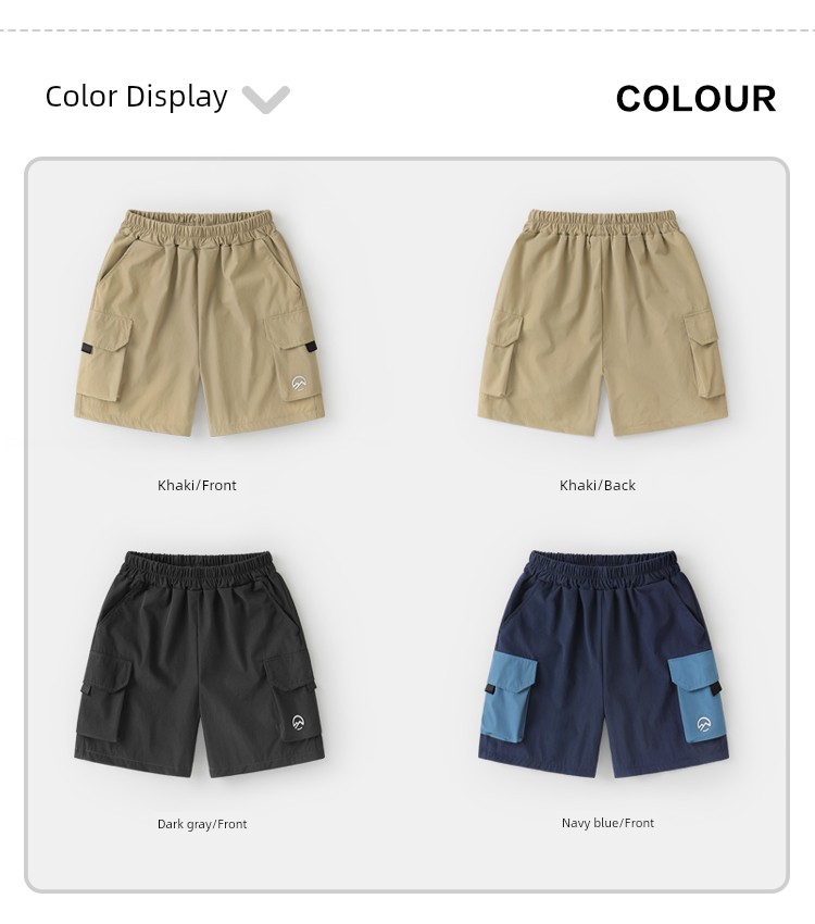 Boys' Shorts 2026 New Summer Style Baby Children's Clothing Pants Thin Summer Children's Outerwear Five-Point Shorts Trendy — 21