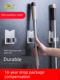 Mop hook without punching and powerful fixing and snapping bathroom broom rack mop clip stainless steel storage tool