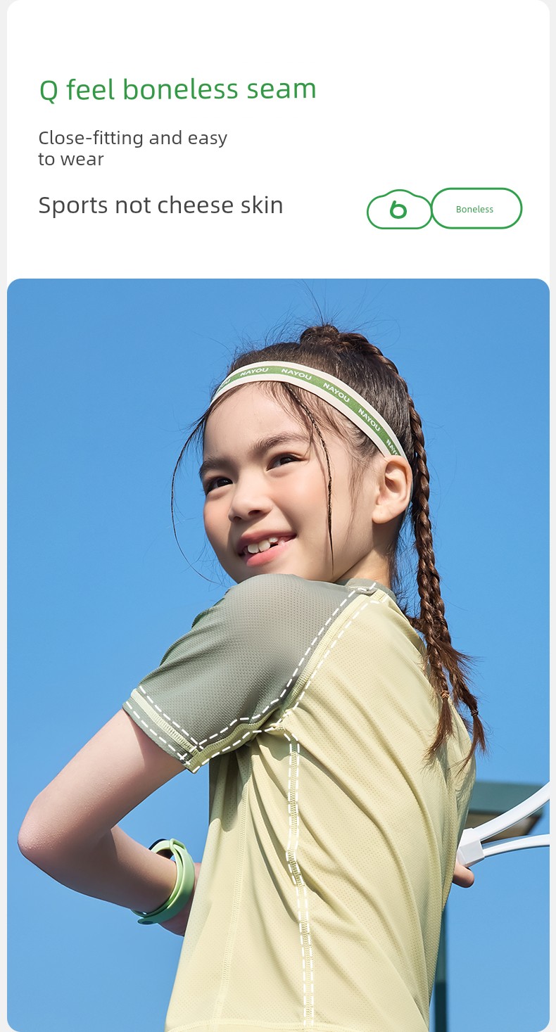 Kk Tree Kidsren's Short-Sleeved Quick-Drying Clothing Boys and Girls T-Shirt Tops Bottoming Shirts Baby Inner Wear 2026 Summer New Style — 16