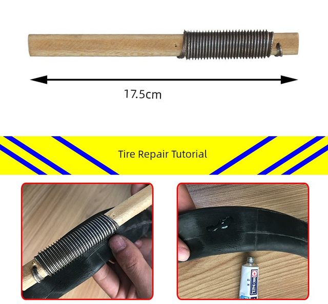 迈克自行车配件补胎胶皮摩托车电动车冷补胶水胶片补袋工具48片装