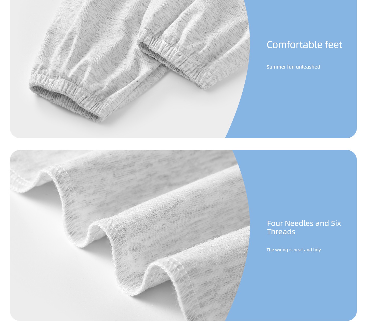 Baby Mosquito-Repellent Pants Summer Thin Pure Cotton Boys' Casual Long Pants Girls' Stylish Lantern Pants Breathable — 61