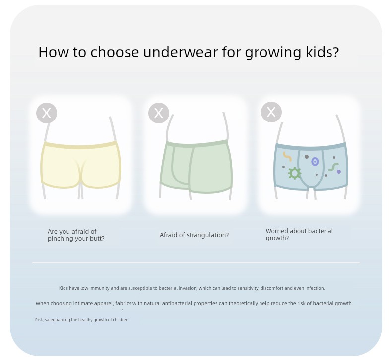 Ying Bo Lun Modal No Butt Children's Underwear — 3