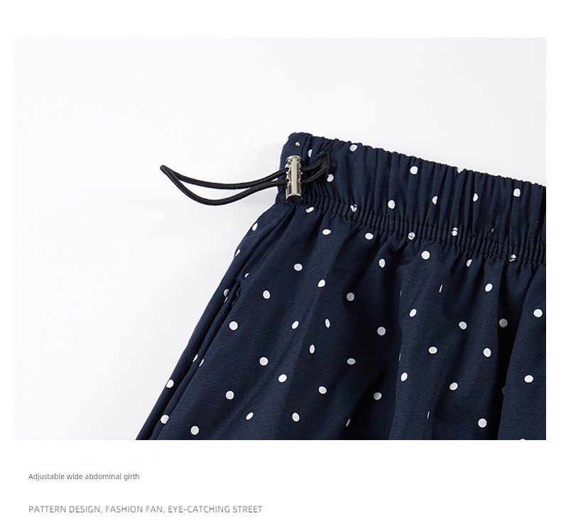 Muyuan Lion Maternity Skirt with No Belly Support + Short Sleeve Summer Slimming Mid-Length Anti-Wrinkle Quick-Dry Umbrella Skirt Two-Piece Set — 9