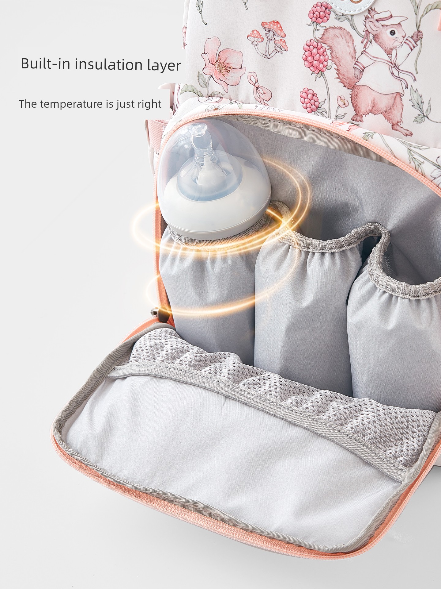 Bubbletree Mommy Bag Large Capacity Mother and Baby Lightweight Bag for Going Out New Style Multi-Functional Backpack — 3