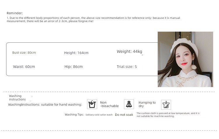 winter high-end Improved version cheongsam Dress Women's wear Autumn and winter 2022 new pattern temperament Self-cultivation match overcoat skirt