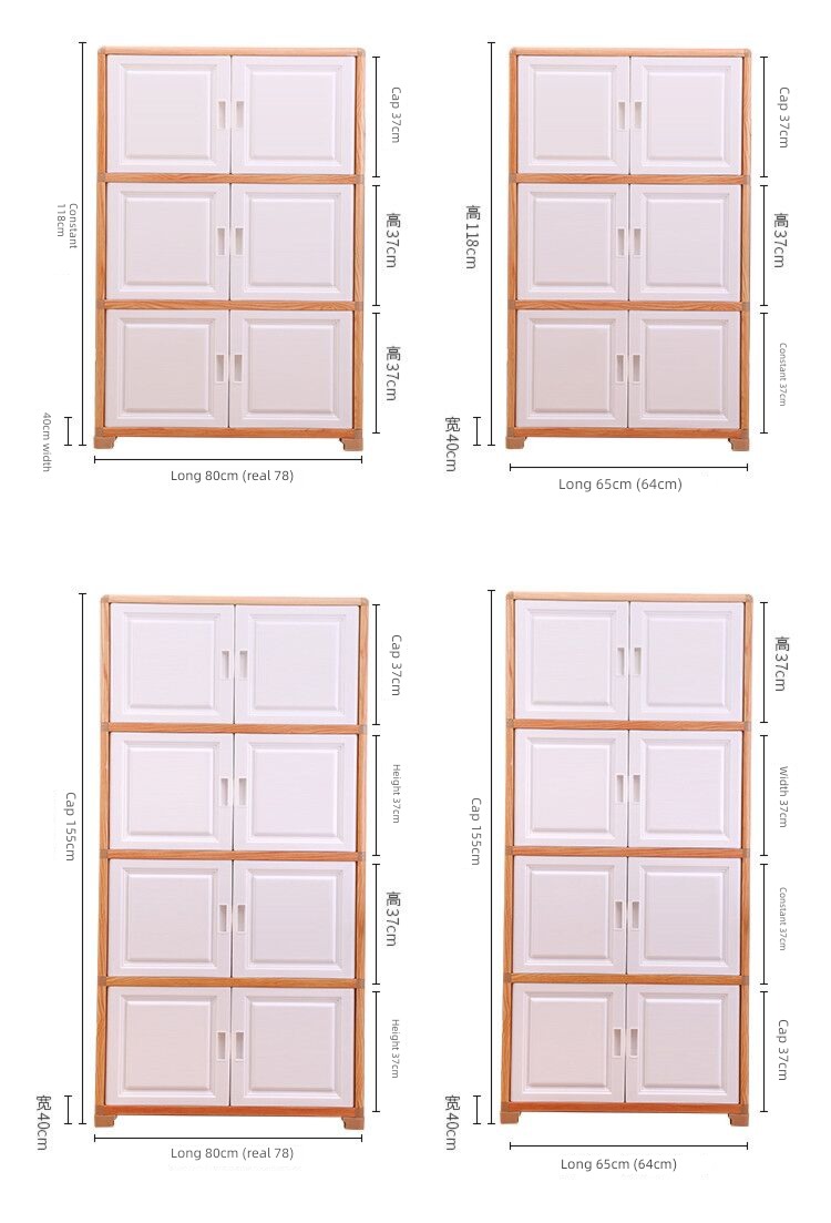 Simplicity modern thickening Plastic Chest of drawers Lockers
