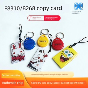 ID Copy Card Keychain Copy Access Control Card 125k250k Encryption Card Repeated Erasure F8268/8310 Core Constant