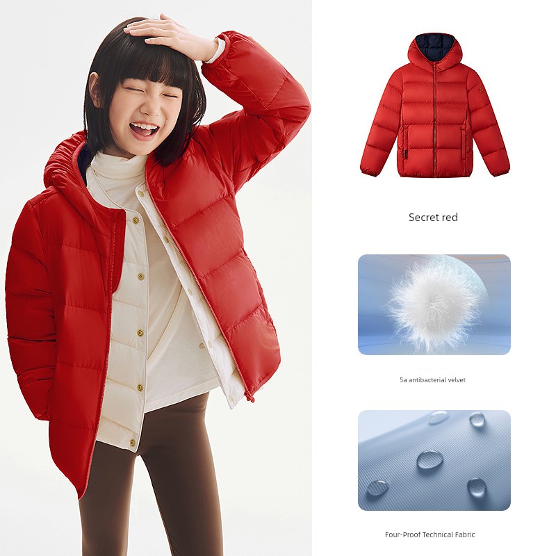 【Energetic Little Puff】Bosideng Children's down Jacket for Boys, Four-Proof down Jacket, New Duck down Coat for Boys — 3