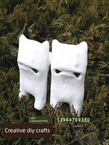 High-Density Clay Tiger Figurine Kit, White Clay Tiger Model, Handmade Creative Graffiti, Educational Classroom Activity