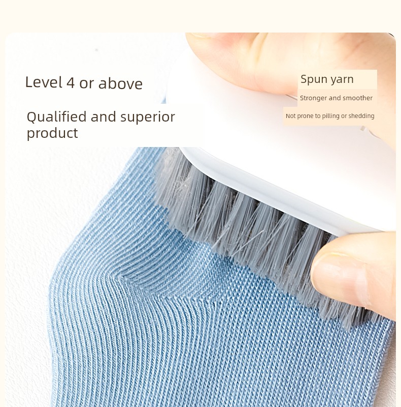 [100% Cotton] Children's Socks Autumn Boys' Pure Cotton High-Tube Socks Boys' Autumn and Winter Full Cotton Long-Tube Baby Socks — 14