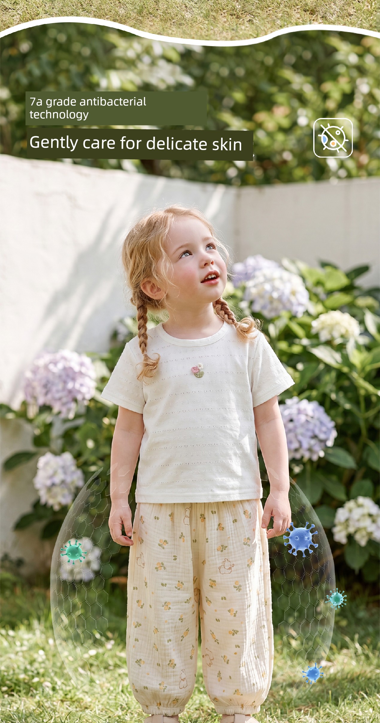 Girls' Anti-Mosquito Pants Summer 2026 New Children's Antibacterial Long Pants Spring and Autumn Thin Pants Summer Jogger Pants — 14
