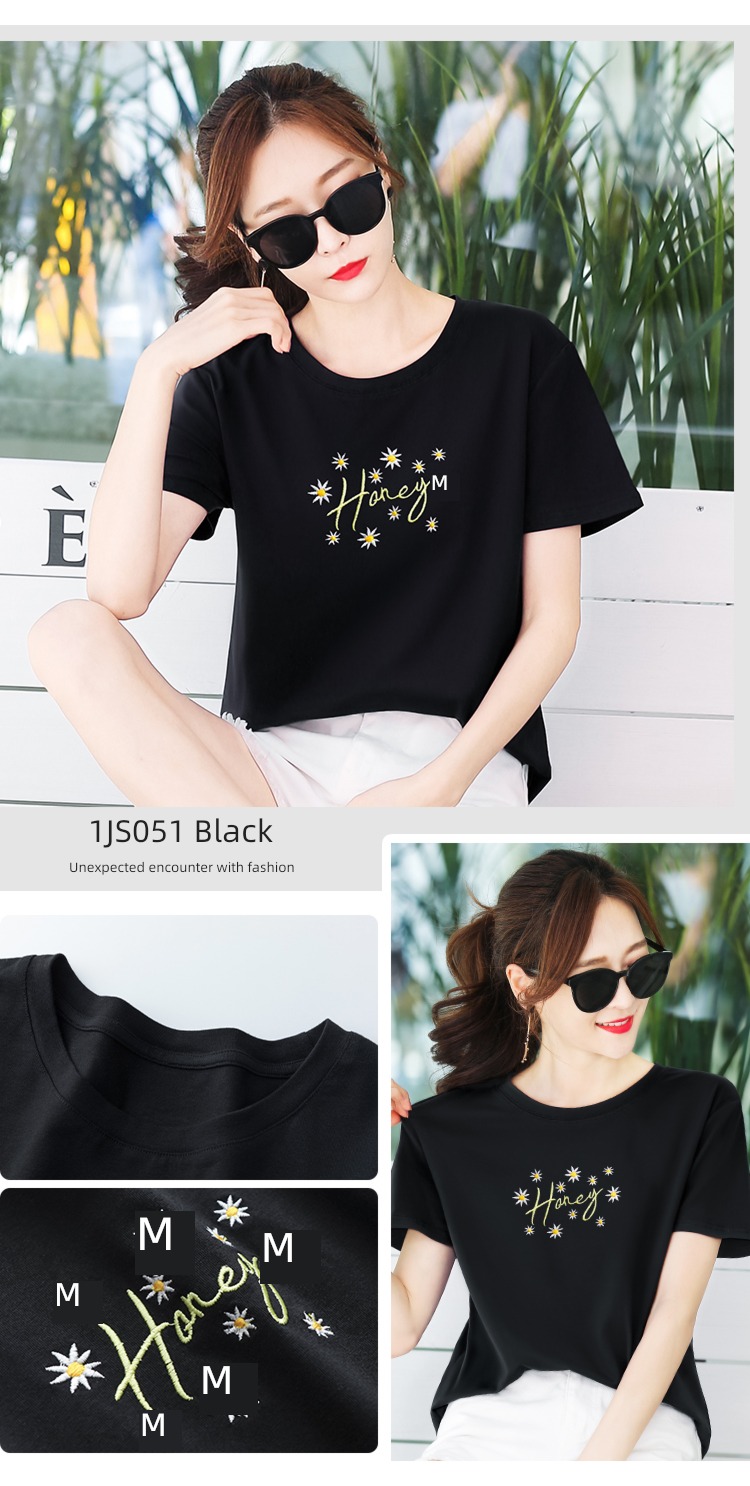 easy summer jacket ma'am Undershirt Short sleeve T-shirt