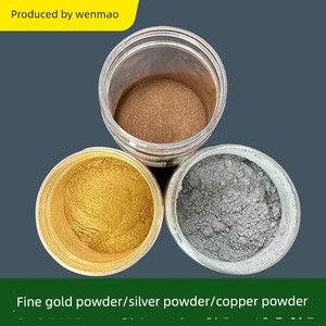 Gold Powder, Silver Powder, Glitter Powder, Buddha Statue Lacquer Painting Pigment, Gold Tracing Paint, Raw Lacquer Pain