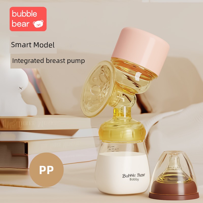 [Same Style with TikTok] Cloth Bichon Electric Breast Pump Breast Milk Smart Massage Portable Integrated Mute Milking — 1