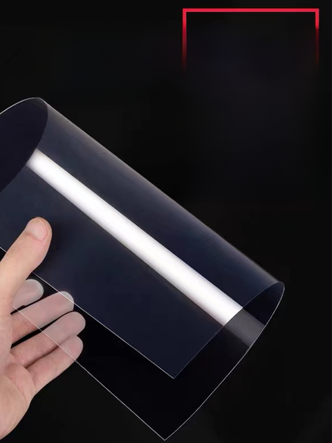 High transparent PVC plastic board PVC coil thin sheet pc hard film photo frame protective film pc endurance board pet baffle
