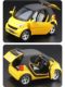 Children's toy car Mercedes-Benz smart alloy car boy toy car model baby inertia return car