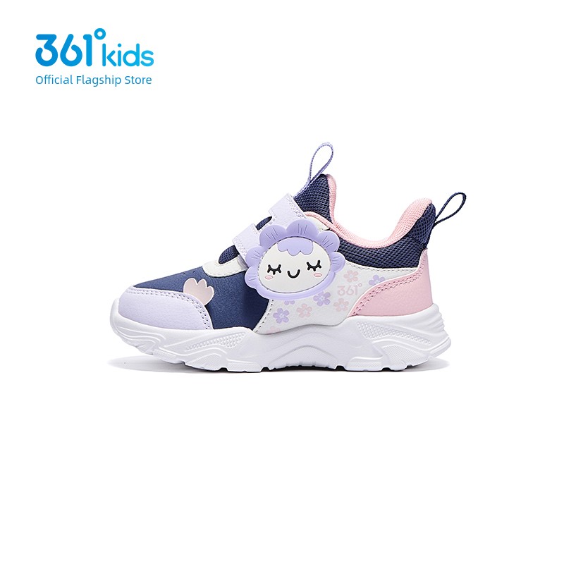 361 Degrees Children's Shoes for Girls, Toddler Shoes, Autumn New Model, Girls' Sports Shoes, Breathable Mesh Baby Shoes — 8
