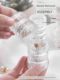 Exquisite superimposed jewelry storage box Multi-layer ring necklace earrings portable transparent jewelry box manicure finishing box