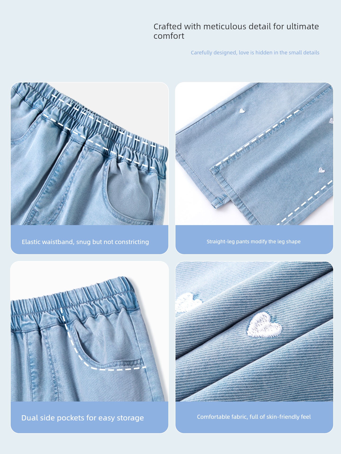 Jeanswest Group J.Kids Girls' Summer Set 2026 New Summer Outfit Children's Short-Sleeve Thin Pants B — 5