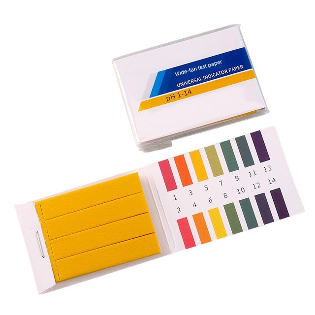 PH test strip pH test fish tank water quality detection urine amniotic fluid acid and alkaline test strip soil standard