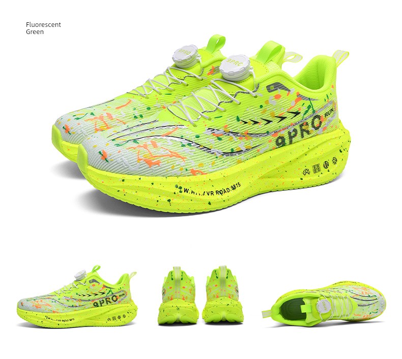Red Rabbit 9Pro Kidsren's Carbon Plate Running Shoes Student Model Professional Ultra-Light Boys' Shoes Boys' Sports Running Shoes Lightweight — 26