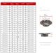 Iron air eye button silver white corn buckle hollow rivet buckle light box cloth metal button eye display stand advertising tag button eye