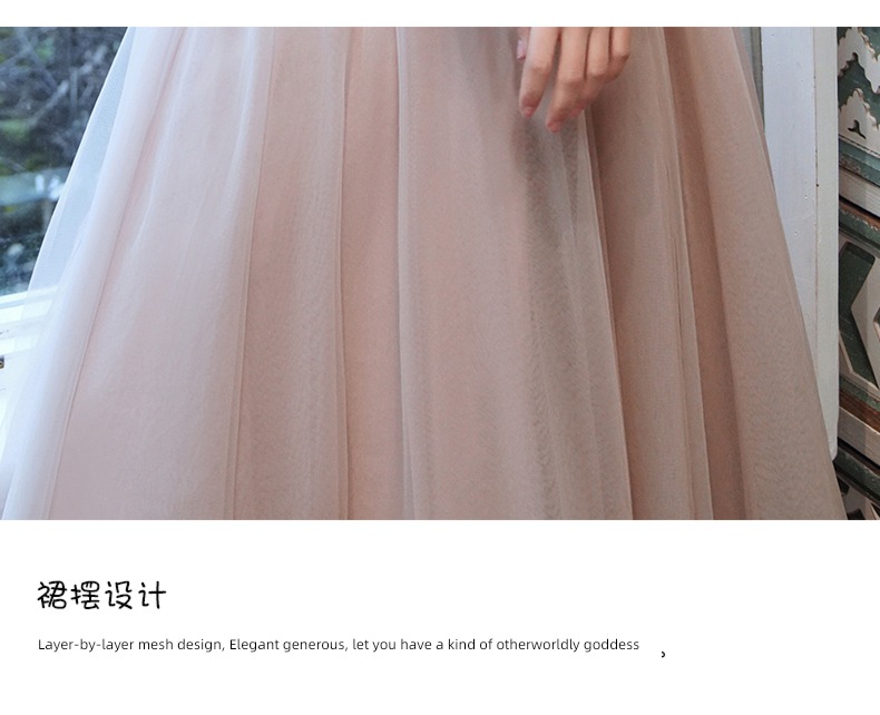 2022 new pattern Celebrity senior heavy industry Evening dress