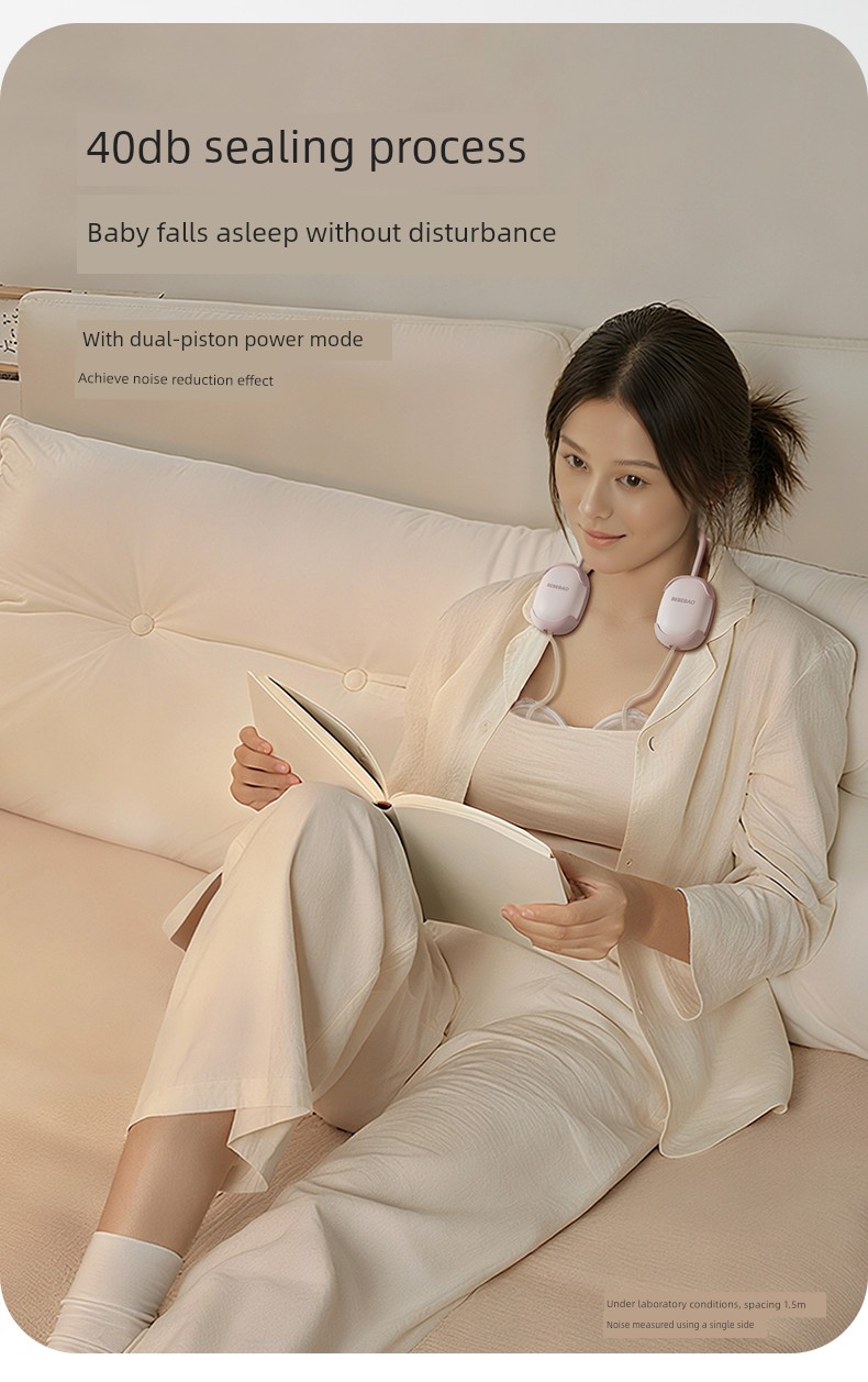 Bebebao Hands-Free Double-Sided Electric Breast Pump Fully Automatic Single-Sided Portable Breast Pump Neck-Hanging Type — 20