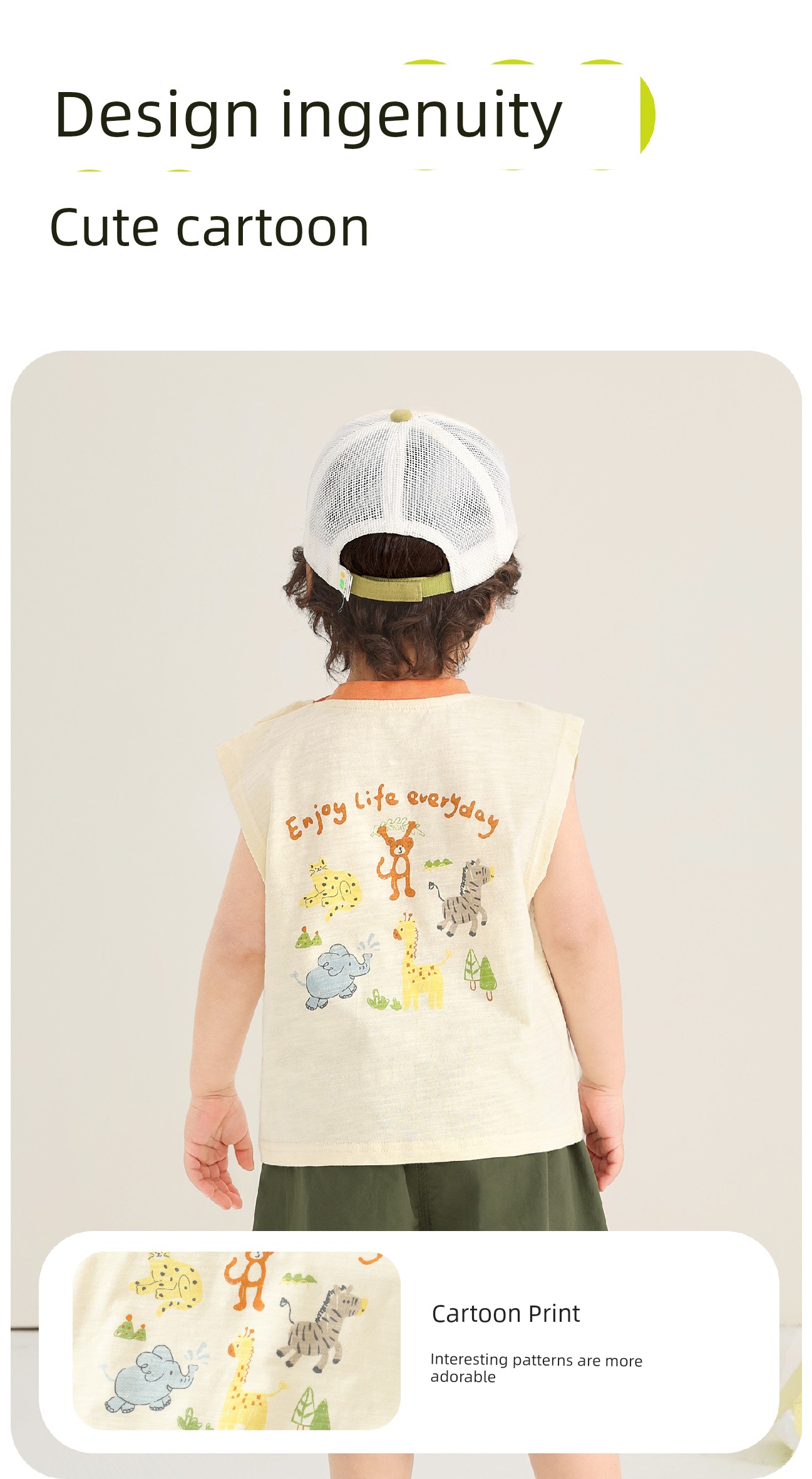 [Summer Vest Clearance] Baby Clothes Casual Vest Summer Sleeveless T-Shirt Boys Girls Baby Tops — 12