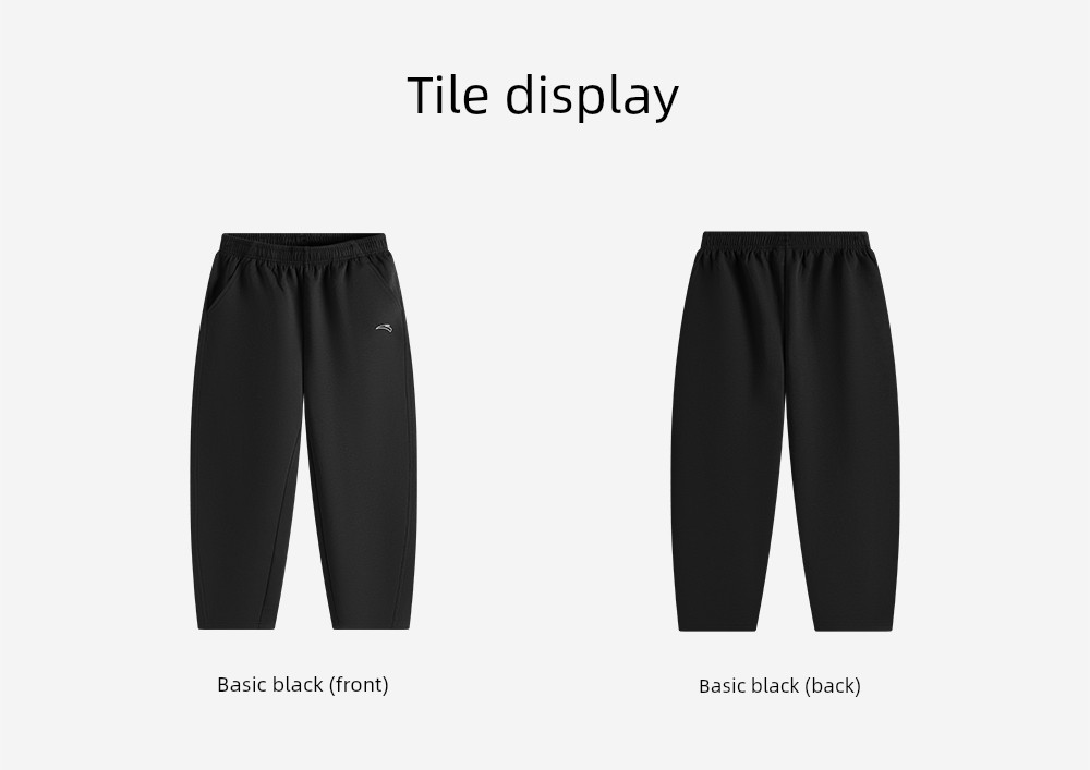 Anta Kidsren's Clothing Boys' Pants Spring and Autumn Quick-Drying Long Pants 2026 New Autumn Sweatpants Youth Sports Pants — 60