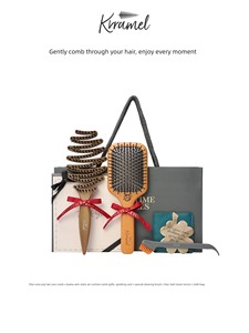 Krramel Birthday Gift for Women, Practical Massage Comb for Best Friend, Comb Gift Box for Best Friend, Wedding Gift for