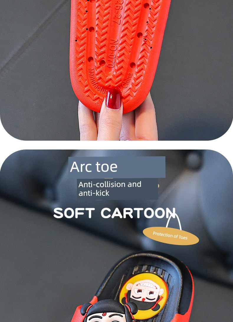 2025 New Arrival Nezha Slippers AO C Slippers Kids Summer Home Soft Bottom Non Slip Baby Summer Slippers Boys and Girls — 8