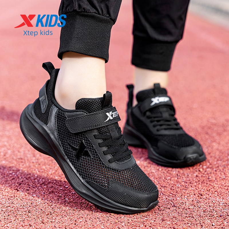 Tebu Black Autumn Mesh Breathable Kids Sneaker — 4