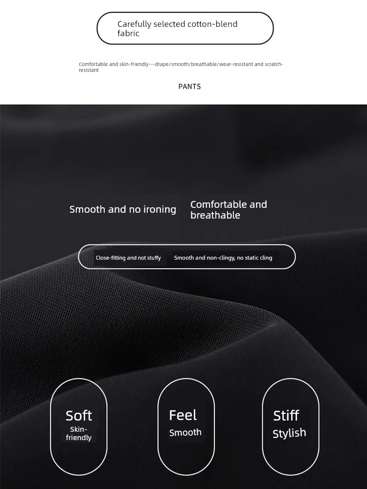 Maternity Pants for Autumn, Straight-Leg, Belly-Supporting, Suit-Style, 2026 New Model, Petite Wide-Leg Long Pants for Pregnancy, Spring and Autumn — 22