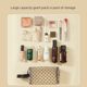 Mesh love storage bag for women portable makeup bag lipstick bag makeup bag large capacity travel toiletry bag