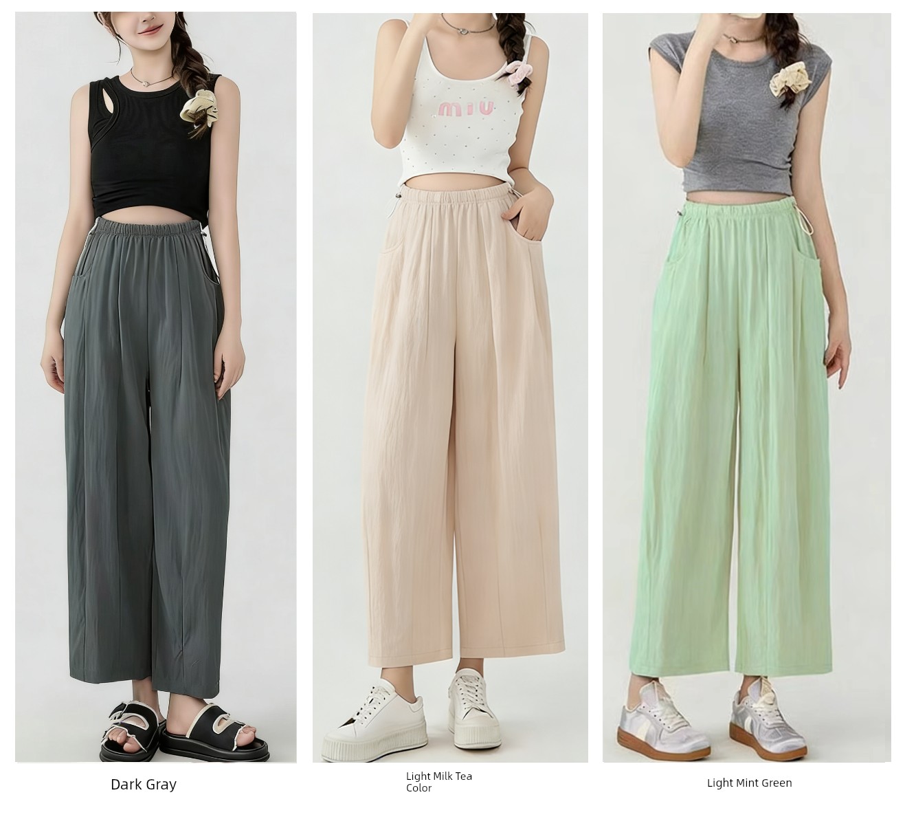 Pregnant Women's Pants Thin Summer Outwear No Belly Support Casual Yamamoto Loose Pants Loose Half Length Shorts Fashionable Summer Clothing — 24