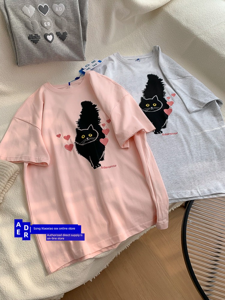 ader   error ma'am easy Korean version Minority Short sleeve