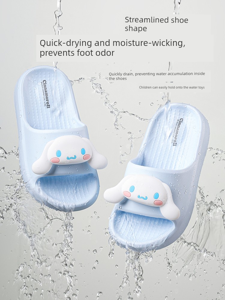 Kuromi Children's Slippers for Girls, Summer Indoor Home Bathroom Bathing 2026 New Model Parent-Child Girls' Slippers — 3