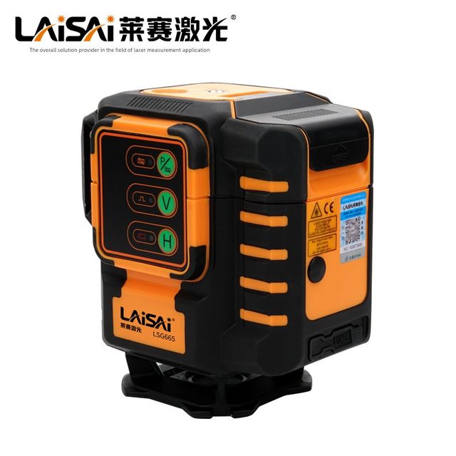 Laise infrared level green light 12-line wall-mounting instrument floor-mounting instrument wall-mounting integrated machine high-precision automatic wire drawing