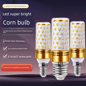 Philip Led Large and Small Screw Base Light Bulbs for Home Use, Energy-Saving, Ultra-Bright Led Corn Light Bulbs, Three-