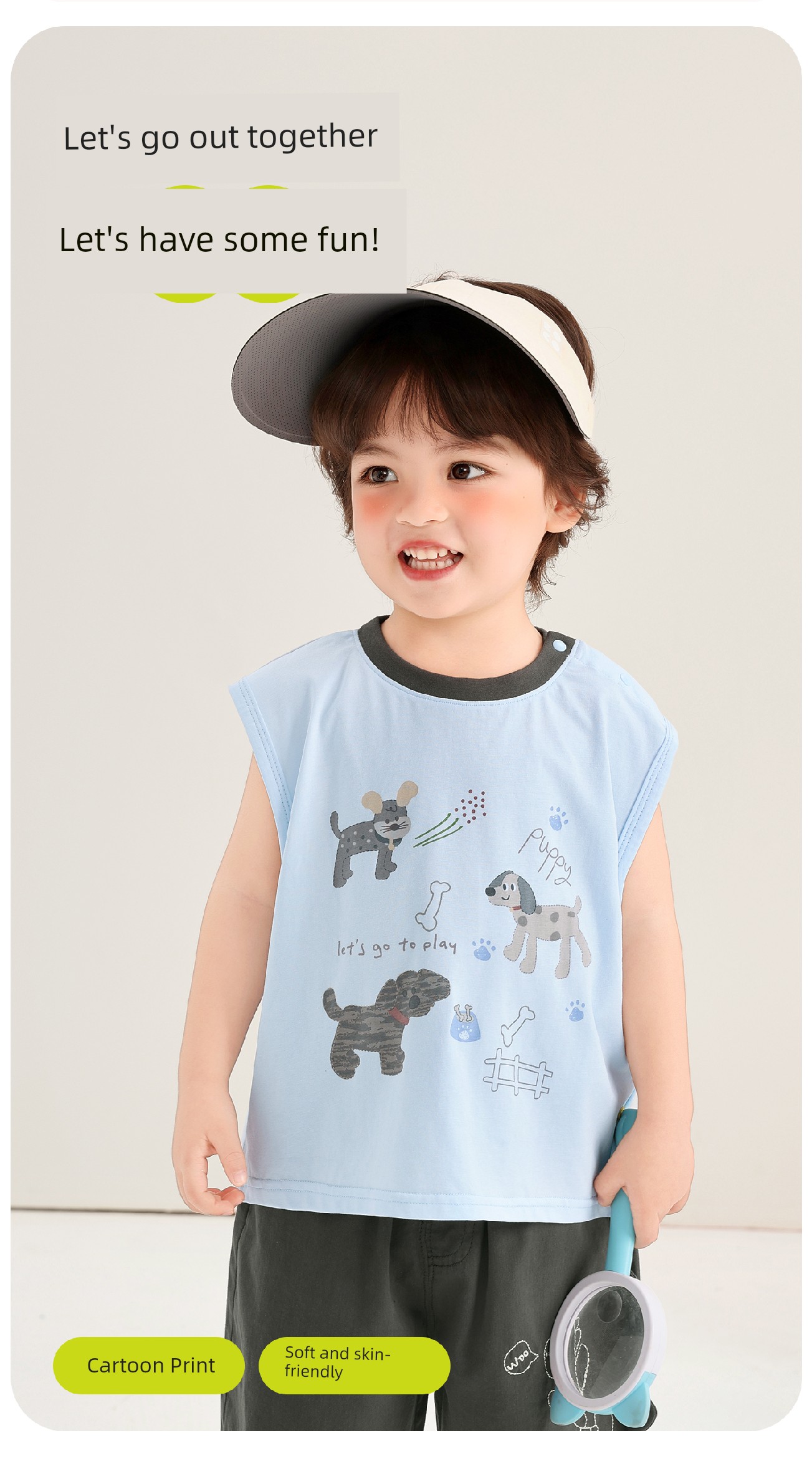 Baby Vest Boys Casual Sleeveless T-Shirt Summer Clothing Girls Baby Clothes Short-Sleeved Kidsren's Summer Thin Tops — 3
