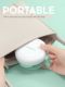Meyarn invisible brace box orthodontic retainer storage box orthodontic corrector portable denture storage