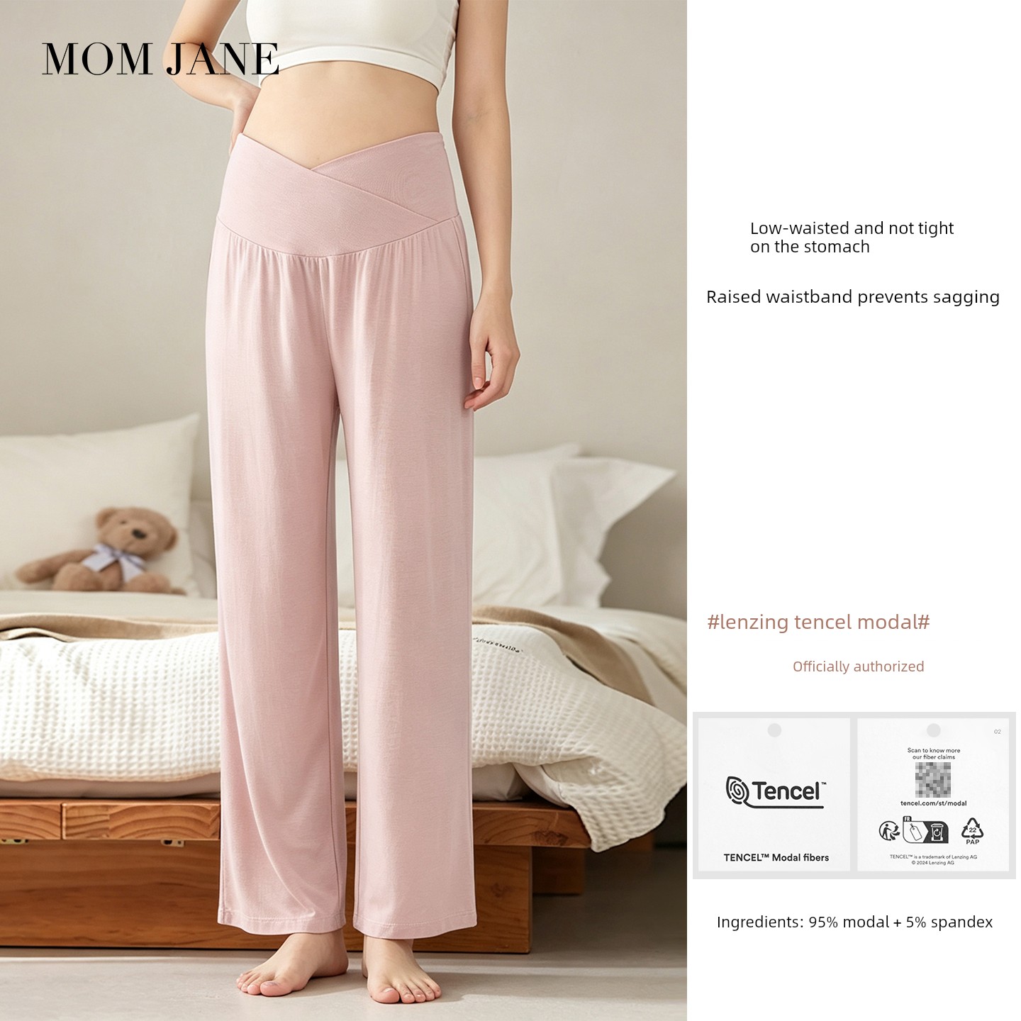Momjane Belly Autumn Winter Spring Summer Maternity Pajamas — 7