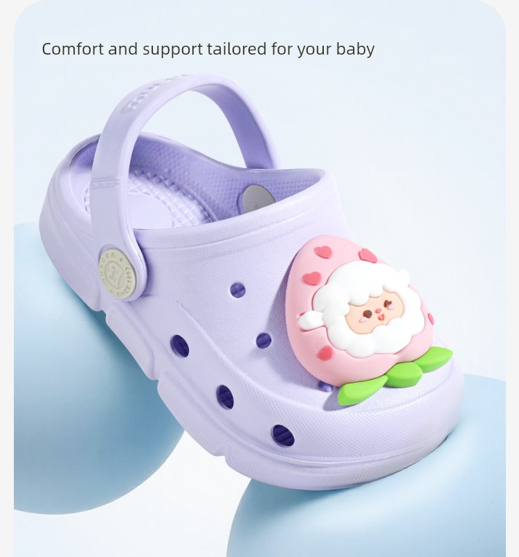 Children's Slippers for Boys, New Summer Style with Plant Essential Oils, Cartoon Clogs for Girls, Kids' Bath Indoor Shoes — 17