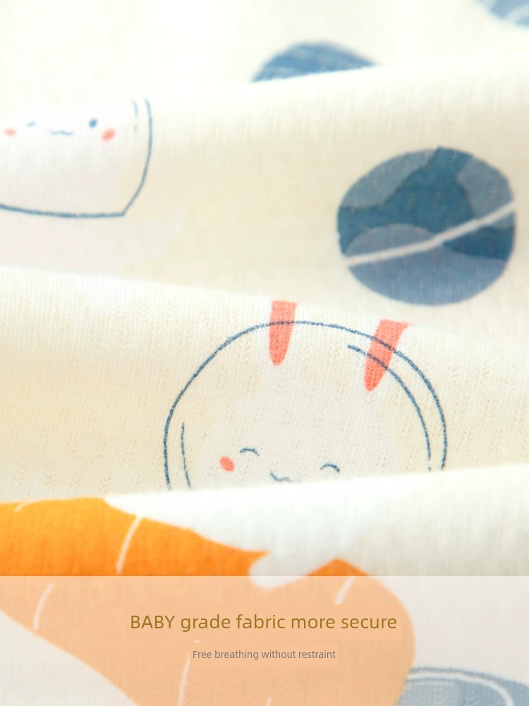 Baby Mosquito-Repellent Pants Summer Thin Pure Cotton Boys' Casual Long Pants Girls' Stylish Lantern Pants Breathable — 3