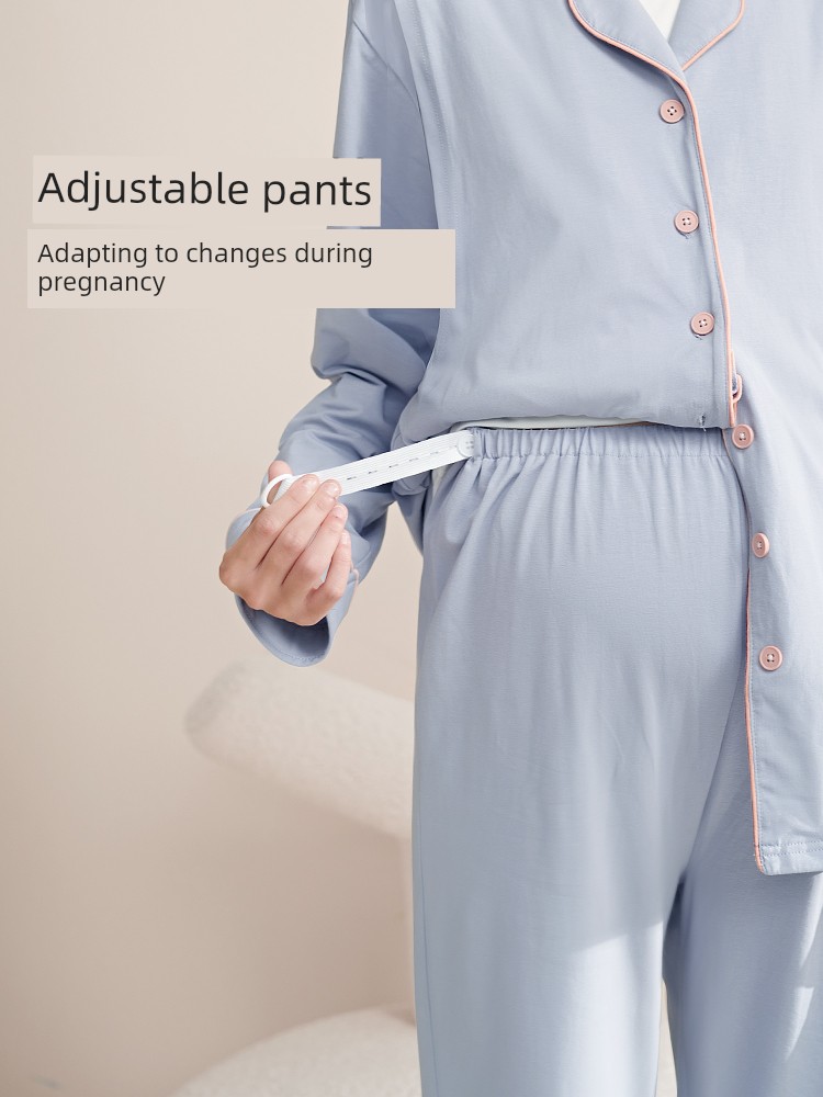 Yatmao Cotton Autumn and Winter Maternity Home Wear — 4
