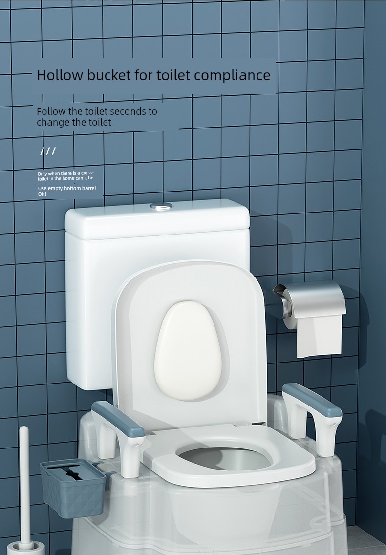 Movable For Home Elderly Deodorizing Filter Indoor Toilet — 13